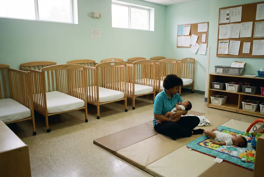 The infants room at Bright Start